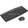 Комплект (клавиатура+мышь) A4TECH 9200F, USB 2.0, беспроводной, черный