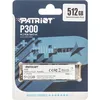SSD накопитель Patriot P300 P300P512GM28 512ГБ, M.2 2280, PCIe 3.0 x4, NVMe