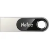 Флешка USB NETAC U278 128ГБ, USB3.0, серебристый и черный [nt03u278n-128g-30pn]
