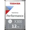 Жесткий диск Toshiba X300 HDWR21CUZSVA, 12ТБ, HDD, SATA III, 3.5"