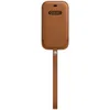 Чехол (футляр) Apple Leather Sleeve with MagSafe, для Apple iPhone 12 mini, золотисто-коричневый [mhmp3ze/a]