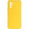 Чехол (клип-кейс) DF vCase-08, для Vivo V23e, желтый [vcase-08 (yellow)]