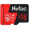 Карта памяти microSDXC UHS-I U3 NETAC P500 Extreme Pro 128 ГБ, 100 МБ/с, Class 10, NT02P500PRO-128G-S, 1 шт., без адаптера