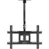 Кронштейн для телевизора ONKRON N1L, 32-80", потолочный, поворот и наклон, черный