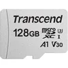 Карта памяти microSDXC UHS-I U3 Transcend 128 ГБ, 100 МБ/с, TS128GUSD300S, 1 шт., без адаптера