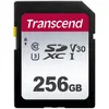 Карта памяти SDXC UHS-I U3 Transcend 256 ГБ, 100 МБ/с, Class 10, TS256GSDC300S, 1 шт., без адаптера