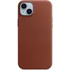 Чехол (клип-кейс) Apple Leather Case with MagSafe A2907, для Apple iPhone 14 Plus, коричневый [mppd3zm/a]