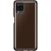 Чехол (клип-кейс) Samsung Soft Clear Cover, для Samsung Galaxy A12, черный [ef-qa125tbegru]