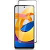 Защитное стекло для экрана BORASCO Full Glue для Xiaomi Poco M4 Pro 5G антиблик, 74 х 161 мм, 2.5D, 1 шт, черный [70104]