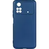 Чехол (клип-кейс) DF poCase-03, для Xiaomi Poco M4 Pro, синий [pocase-03 (blue)]