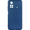 Чехол (клип-кейс) DF poOriginal-06, для Poco M4 Pro (4G), синий [pooriginal-06 (blue)]