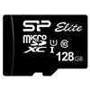 Карта памяти microSDXC UHS-I U1 Silicon Power Elite 128 ГБ, 100 МБ/с, Class 10, SP128GBSTXBV1V20, 1 шт., без адаптера