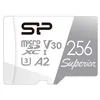 Карта памяти microSDXC UHS-I U3 Silicon Power Superior 256 ГБ, 100 МБ/с, Class 10, SP256GBSTXDA2V20, 1 шт., без адаптера