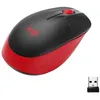 Мышь Logitech M190, оптическая, беспроводная, USB, черный и красный [910-005926]