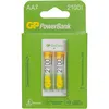 AA/AAA Аккумуляторная батарейка + Зарядное устройство GP PowerBank E211210AAHC-2CRB2, 2 шт. 2100мAч