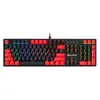 Клавиатура A4TECH Bloody B820N, USB, черный + красный [b820n ( black + red)]