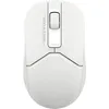 Мышь A4TECH Fstyler FB12S, оптическая, беспроводная, USB, белый [fb12s usb white]