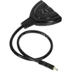 Переключатель аудио-видео PREMIER 5-871, HDMI (m) - HDMI (f) , HDMI (f), ver 1.4, 0.5м, черный [5-871 0.5]