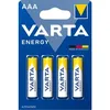 AAA Батарейка VARTA Energy LR03 BL4 Alkaline, 4 шт.
