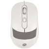 Мышь Oklick 310M, оптическая, проводная, USB, белый и серый [1869103]