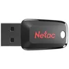 Флешка USB NETAC U197 4ГБ, USB2.0, черный и красный [nt03u197n-004g-20bk]