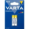 AAA Батарейка VARTA Energy LR03 Alkaline, 2 шт.