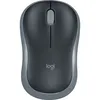 Мышь Logitech M185, оптическая, беспроводная, USB, черный и серый [910-002238]