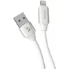 Кабель Deppa Silk 72534, Lightning (m) - USB (m), 1.2м, 2.4A, белый