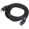 Кабель 1.12v, DisplayPort (m) - HDMI (m), GOLD , 5м, черный