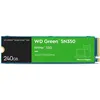 SSD накопитель WD Green SN350 WDS240G2G0C 240ГБ, M.2 2280, PCIe 3.0 x4, NVMe, M.2
