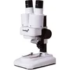Микроскоп LEVENHUK 1ST, стереоскопический/инструментальный, 20x, белый/черный [70404]