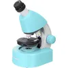 Микроскоп DISCOVERY Micro Marine, световой/оптический, 40–640x, на 3 объектива, лазурный [77950]