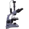 Микроскоп LEVENHUK D740T, цифровой/биологический, 40-2000x, на 4 объектива, серый [69658]