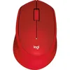 Мышь Logitech M330 Silent Plus, оптическая, беспроводная, USB, красный [910-004911]