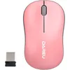 Мышь DAREU LM106G, оптическая, беспроводная, USB, розовый и серый [lm106g pink-grey]