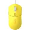 Мышь DAREU LM121, оптическая, проводная, USB, желтый [lm121 yellow]