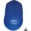 Мышь Logitech M330 Silent Plus, оптическая, беспроводная, USB, синий [910-004910]
