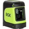 Нивелир лазерн. RGK ML-11G 2кл.лаз. 515нм цв.луч. зеленый 2луч. (775090)