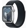 Смарт-часы Apple Watch Series 9 A2980, 45мм, серебристый / темная ночь [mr9r3ll/a]