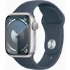 Смарт-часы Apple Watch Series 9 A2978, 41мм, серебристый / синий [mr903ll/a]