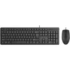 Комплект (клавиатура+мышь) A4TECH KR-3330, USB, проводной, черный