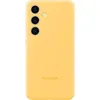 Чехол (клип-кейс) Samsung Silicone Case S24, для Samsung Galaxy S24, желтый [ef-ps921tyegru]