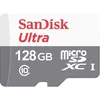 Карта памяти microSDXC UHS-I Sandisk Ultra 128 ГБ, 100 МБ/с, Class 10, SDSQUNR-128G-GN6MN, 1 шт., без адаптера