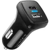 Автомобильное зарядное устройство CHOETECH TC0005, USB + USB type-C, 38Вт, 3A, черный [tc0005-v3-bk]
