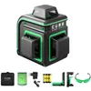 Уровень лазер. Ada Cube 3-360 GREEN Home Еdition 2кл.лаз. 635нм цв.луч. зеленый 3луч. (А00566)