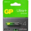 AAA Батарейка GP Ultra Plus Alkaline 24AUPA21-2CRSB4, 4 шт.