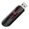 Флешка USB Sandisk Cruzer Glide 256ГБ, USB3.0, черный и красный [sdcz600-256g-g35]