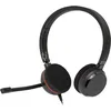 Гарнитура Jabra Evolve 20 MS Stereo, для контактных центров, накладные, проводные, черный [4999-823-109]