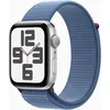 Смарт-часы Apple Watch SE 2023 A2723, 44мм, серебристый / синий [mrw03ll/a]