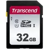 Карта памяти SDHC UHS-I U1 Transcend 32 ГБ, 100 МБ/с, Class 10, TS32GSDC300S, 1 шт., без адаптера